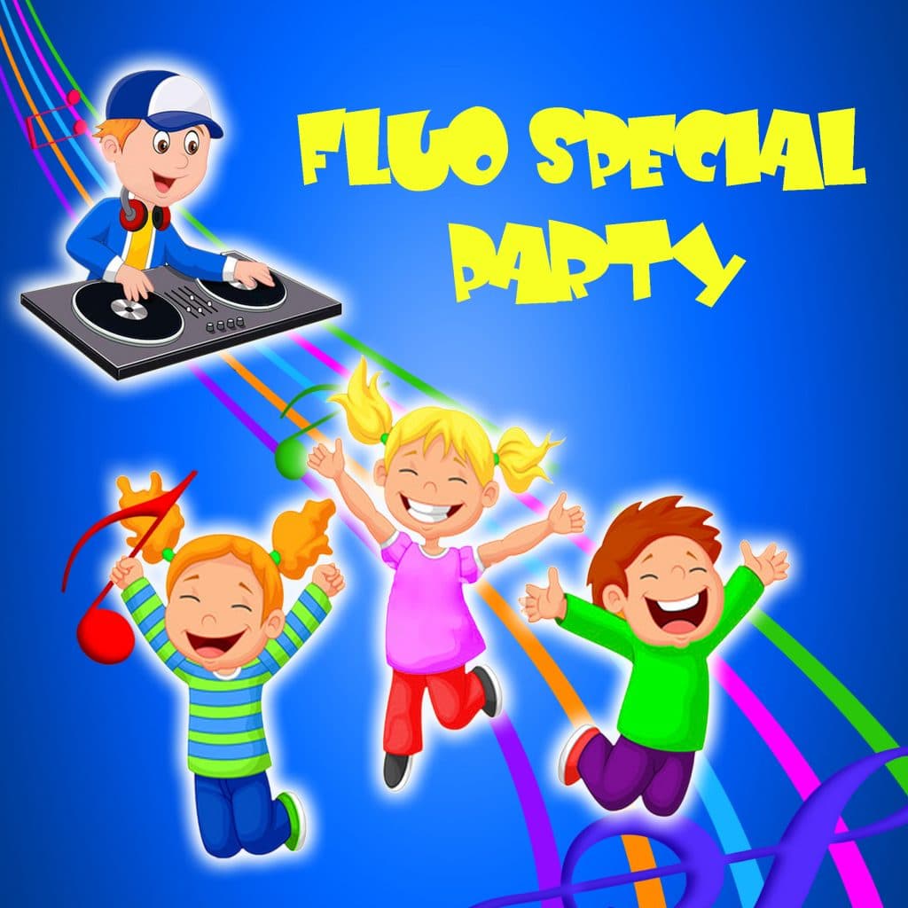 Fluo Party per bambini e adolescenti a Milano